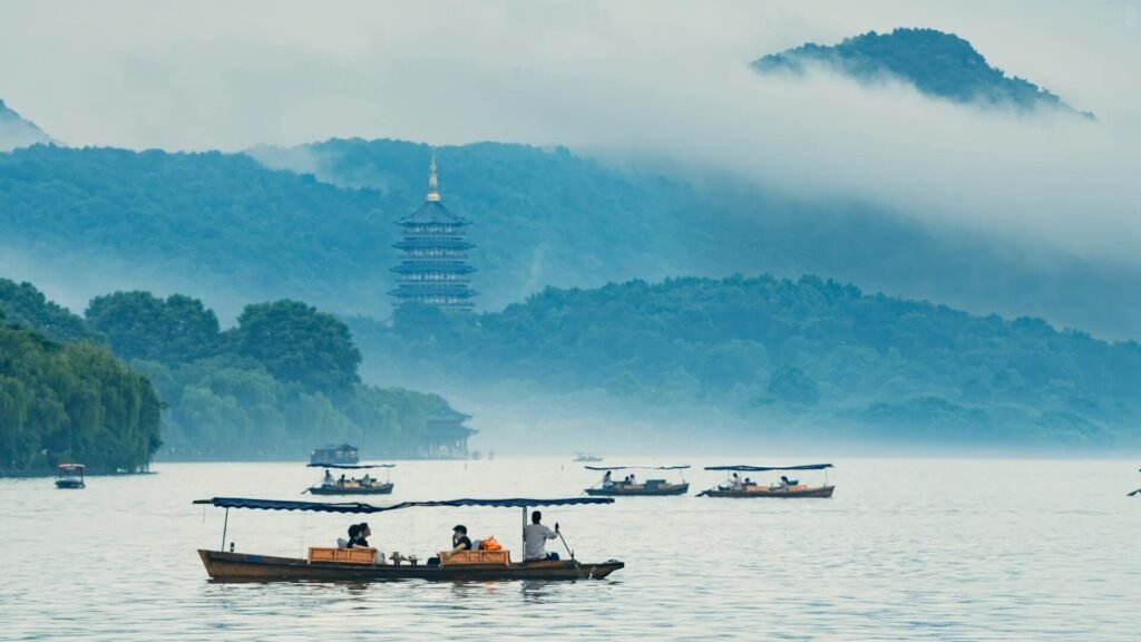 The jungmin family's China travel experience: exploring modern Shanghai and the picturesque water towns of Hangzhou